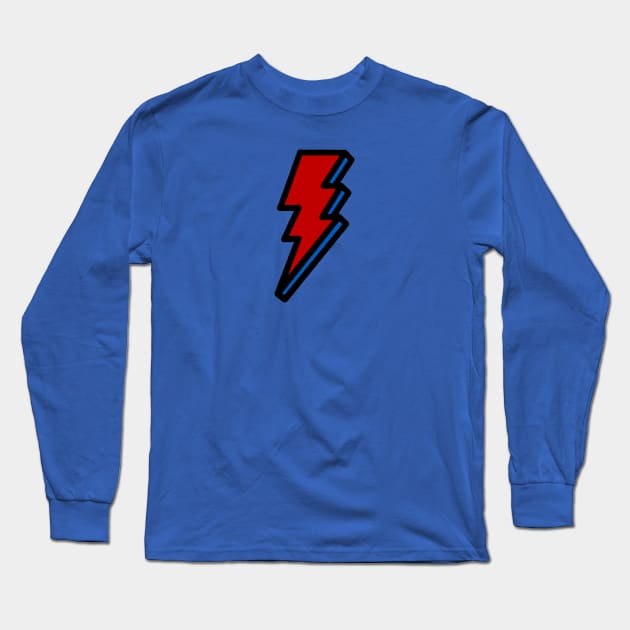 lightning Long Sleeve T-Shirt by Harley Warren